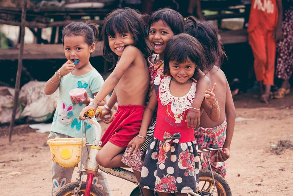 Charity build school for poor children